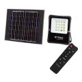 Faro solare LED da esterno LED/20W/3,2V 6400K IP65 15000 mAh + telecomando