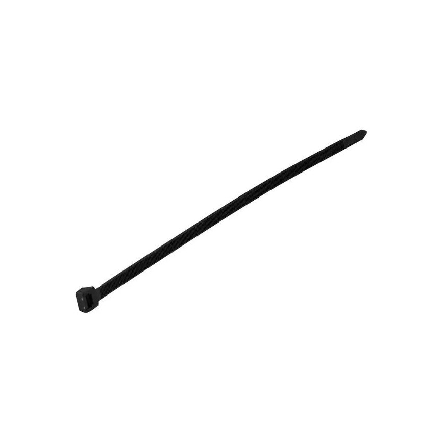 Fascia pieghevole plastica 2,5x150mm 100pcs nera