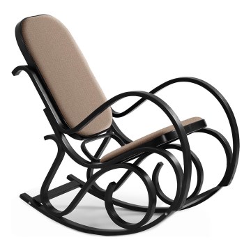 Fauteuil à bascule MAX BIS 95x52 cm wenge
