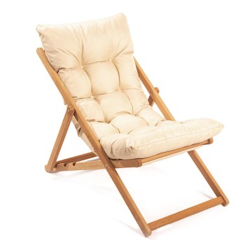 Fauteuil de jardin 59 x 44 cm en hêtre