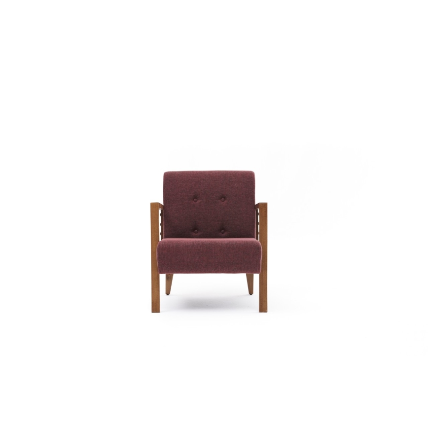 Fauteuil DELI rouge