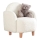 Fauteuil enfant DORY blanc