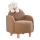 Fauteuil enfant DORY marron