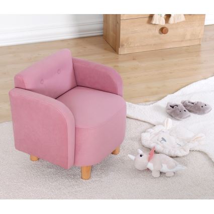 Fauteuil enfant DORY rose