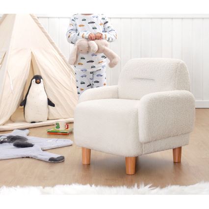 Fauteuil enfant LORY blanc