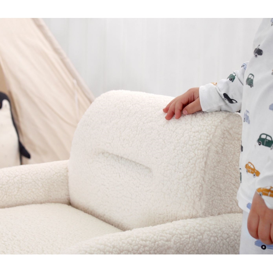 Fauteuil enfant LORY blanc