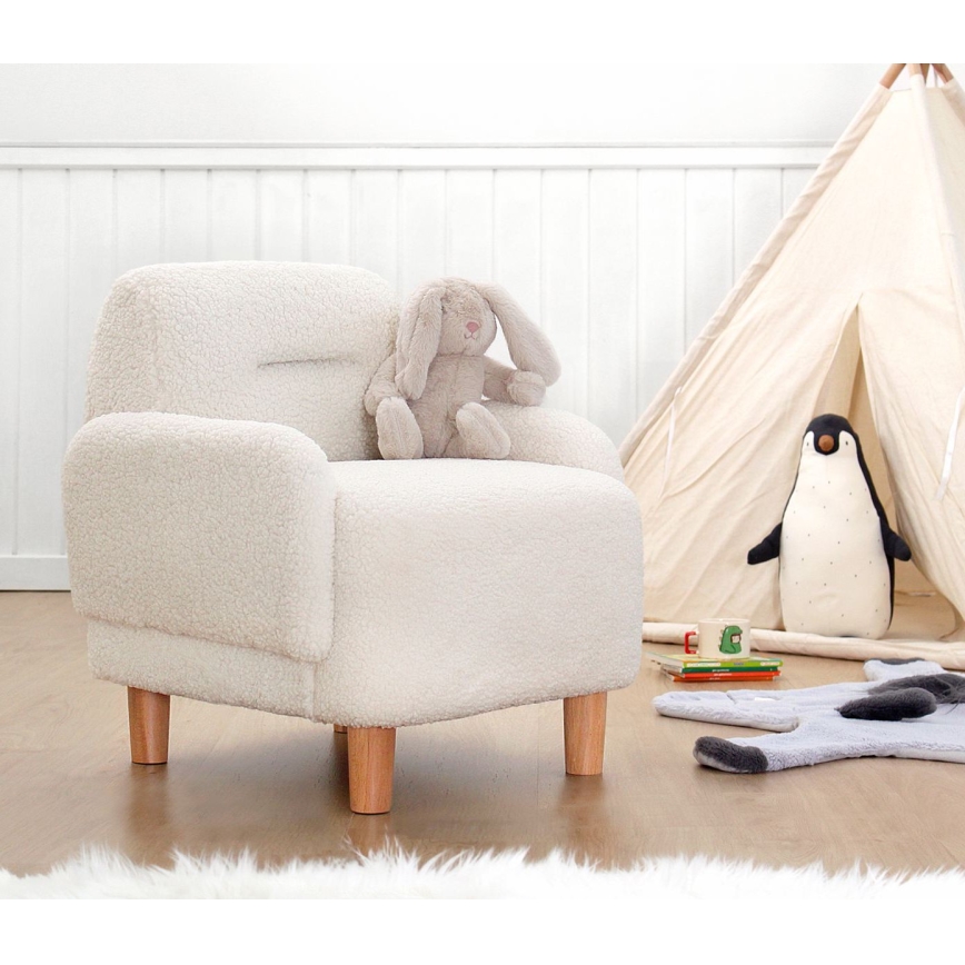 Fauteuil enfant LORY blanc