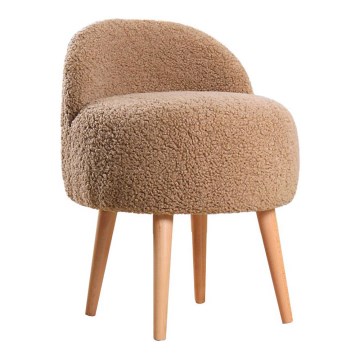 Fauteuil enfant MIKI Ø 46 cm marron
