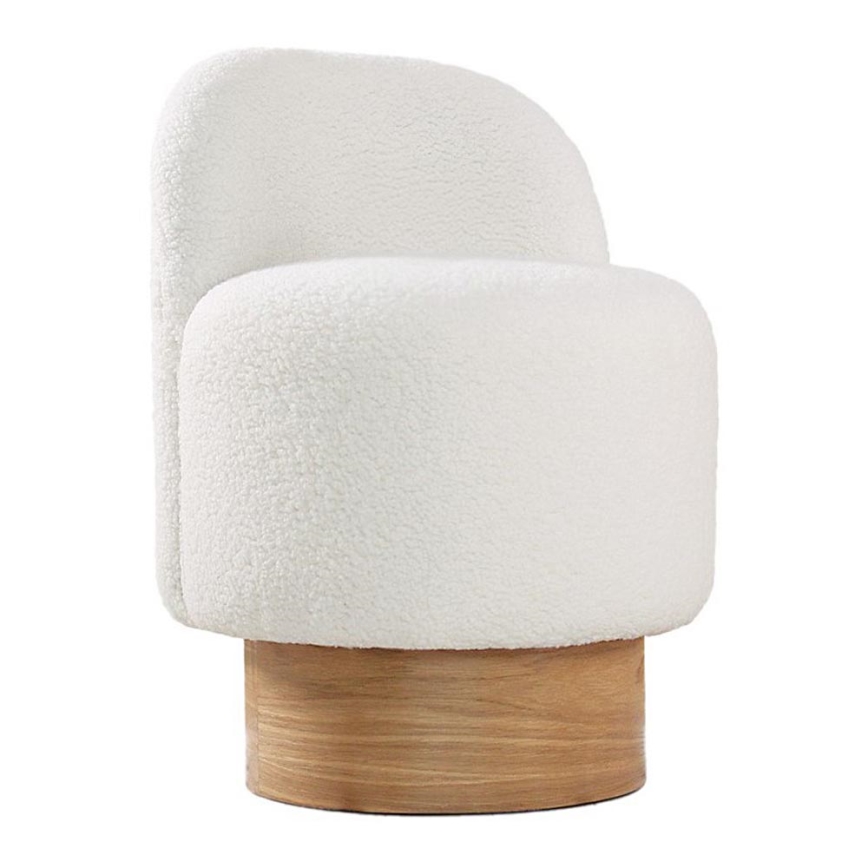 Fauteuil enfant RIKI 40x47 cm blanc