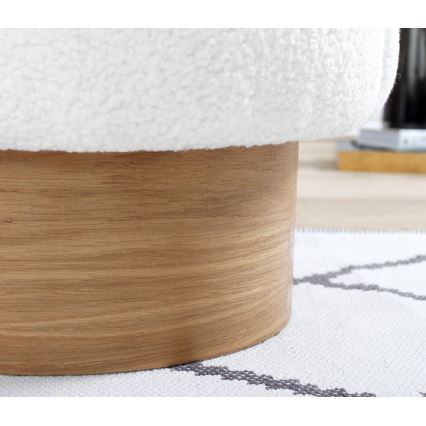 Fauteuil enfant RIKI 40x47 cm blanc