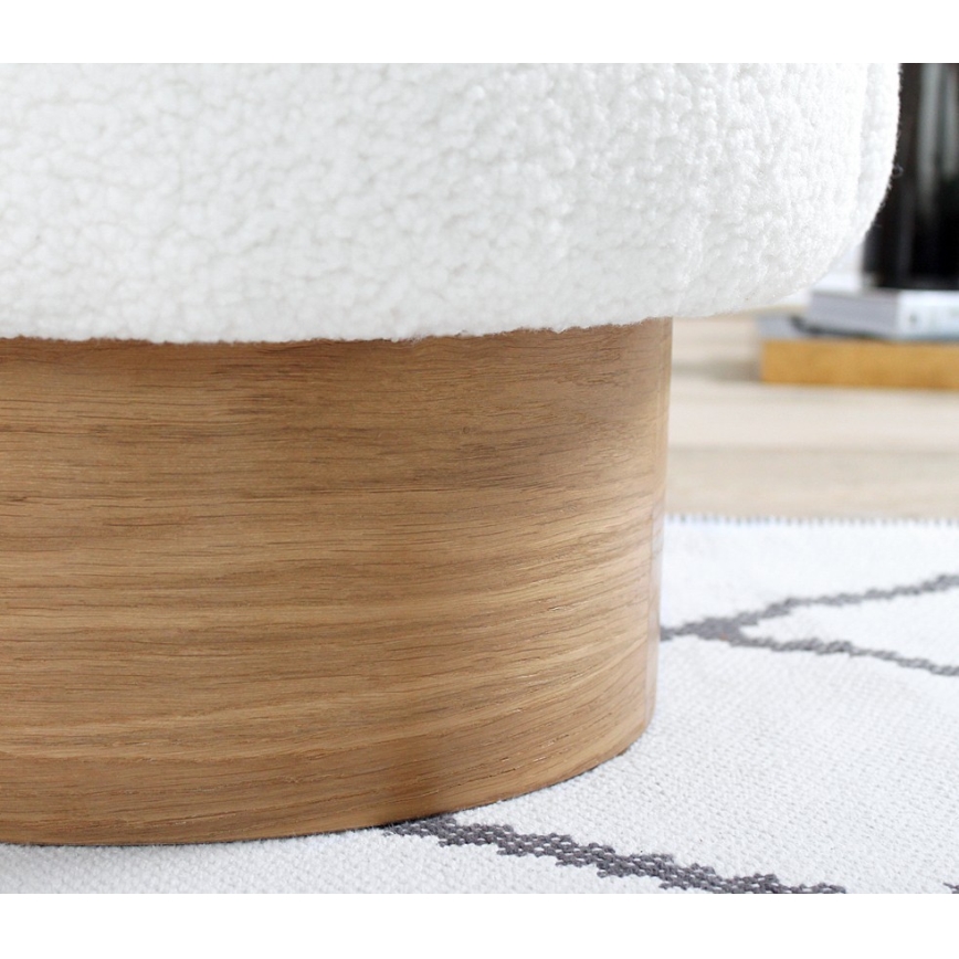 Fauteuil enfant RIKI 40x47 cm blanc