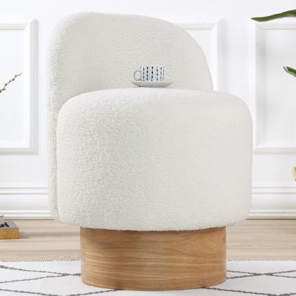 Fauteuil enfant RIKI 40x47 cm blanc