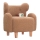 Fauteuil enfant TOBI marron