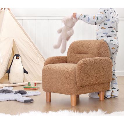 Fauteuil pour enfant LORY marron