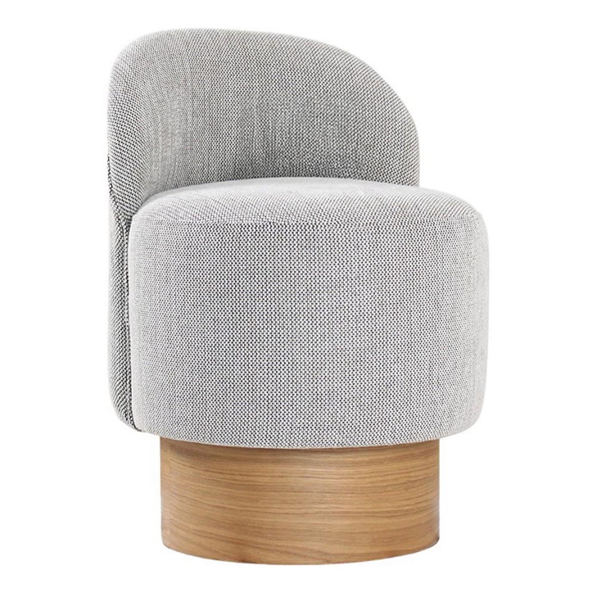 Fauteuil pour enfant RIKI 40x47 cm, gris