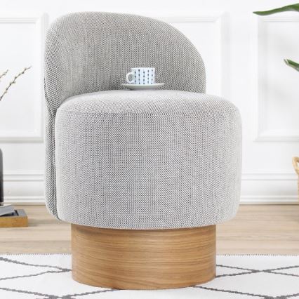 Fauteuil pour enfant RIKI 40x47 cm, gris