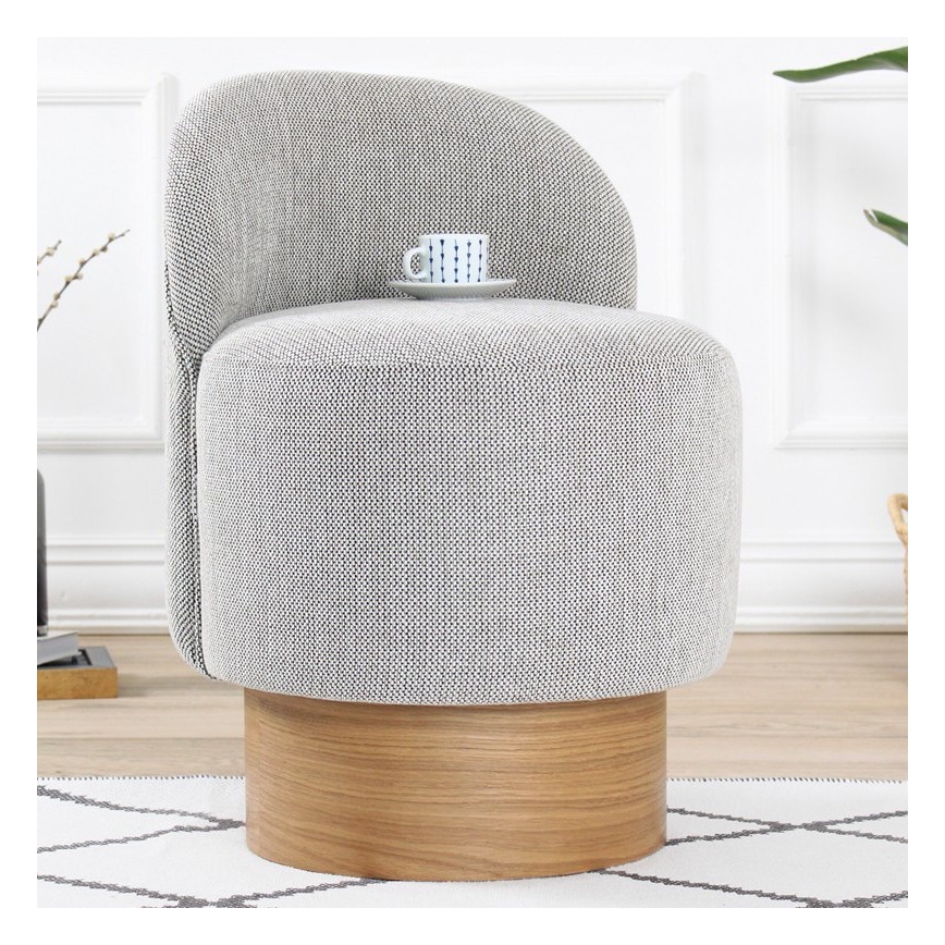 Fauteuil pour enfant RIKI 40x47 cm, gris