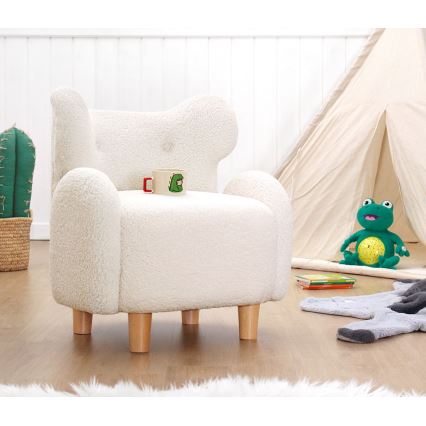 Fauteuil pour enfant TOBI blanc