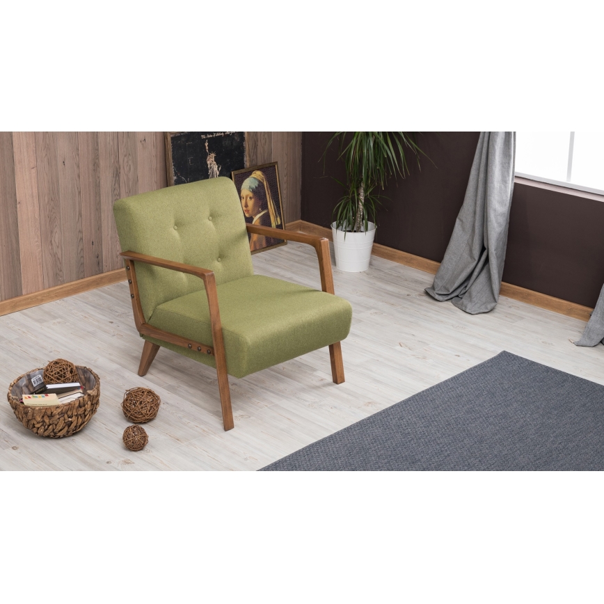 Fauteuil PUKI vert