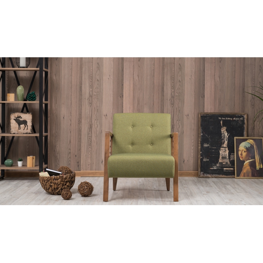 Fauteuil PUKI vert