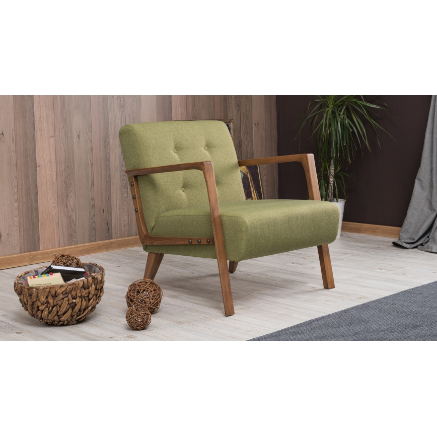 Fauteuil PUKI vert