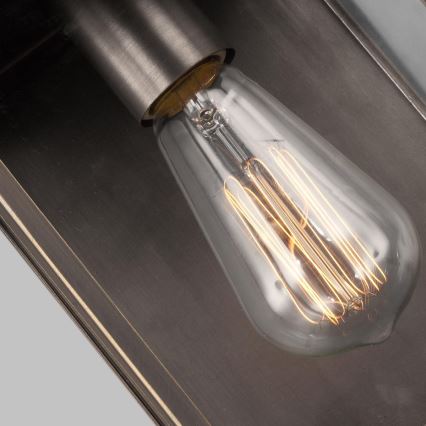 Feiss - Applique murale d'extérieur GLENVIEW 1xE27/60W/230V IP44 anthracite