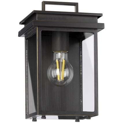 Feiss - Applique murale d'extérieur GLENVIEW 1xE27/60W/230V IP44 anthracite