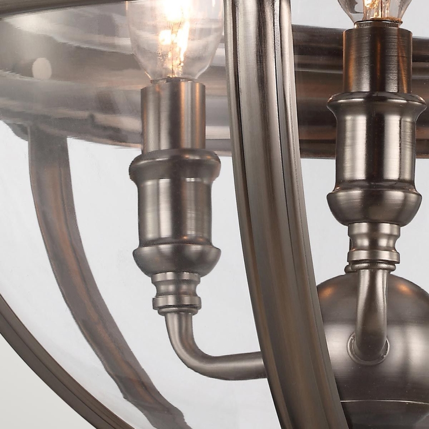 Feiss - Suspension chaîne ADAMS 3xE14/60W/230V bronze