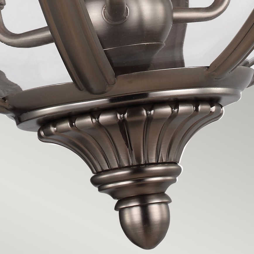 Feiss - Suspension chaîne ADAMS 3xE14/60W/230V bronze