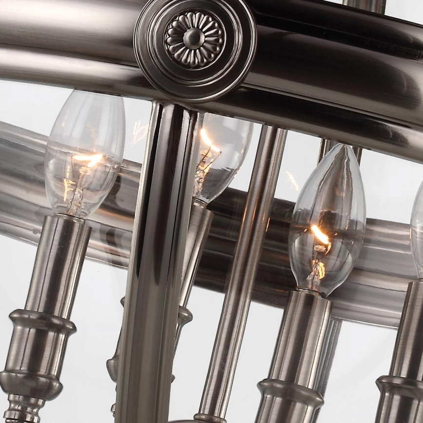 Feiss - Lampadario a sospensione con catena ADAMS 4xE14/60W/230V bronzo