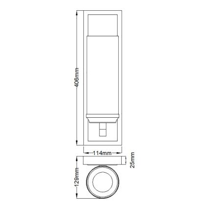 Feiss - Applique a LED da bagno AMALIA 1xG9/3,5W/230V IP44 cromo lucido