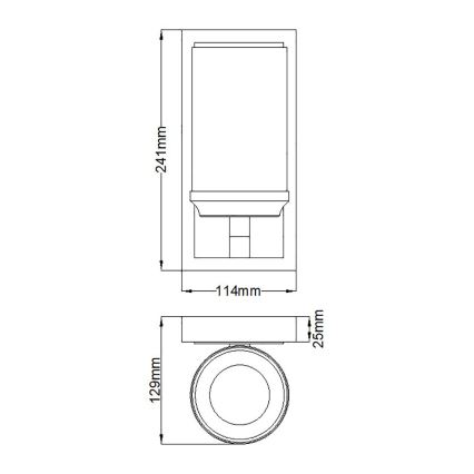 Feiss - Applique a LED da bagno AMALIA 1xG9/3,5W/230V IP44 cromo lucido