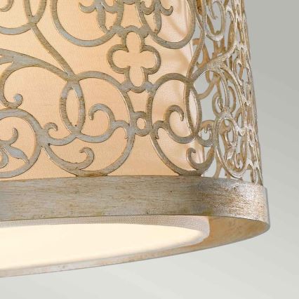 Feiss - Lampada da soffitto ARABESQUE 2xE27/40W/230V dorata