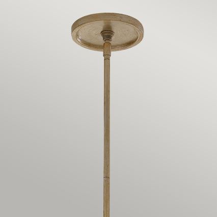 Feiss - Lustre sur tige ARABESQUE 4xE27/60W/230V doré