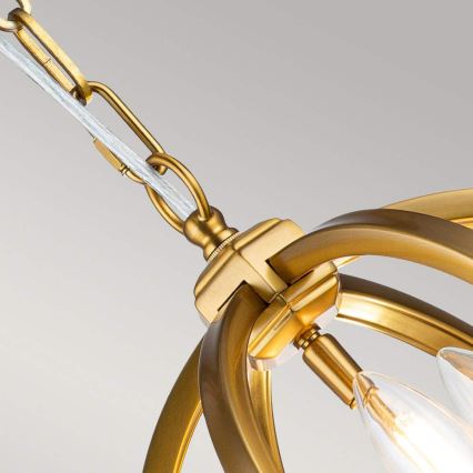 Feiss - Lampadario a sospensione con catena CORINNE 3xE14/60W/230V