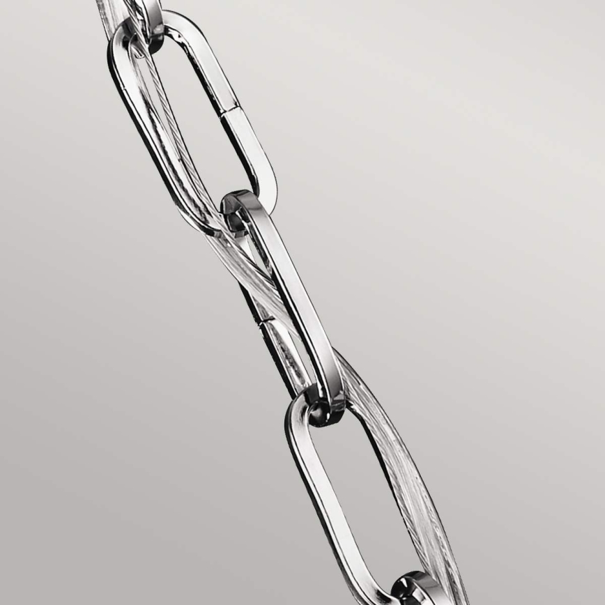 Feiss - Lampadario a sospensione con catena CORINNE 3xE14/60W/230V