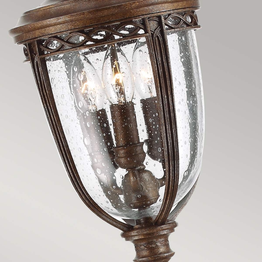 Feiss - Lampada da esterno ENGLISH BRIDLE 3xE14/60W/230V IP44