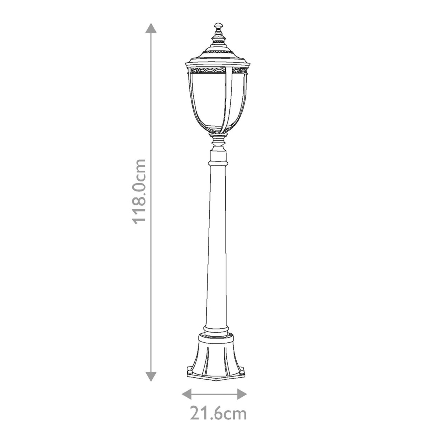 Feiss - Lampada da esterno ENGLISH BRIDLE 3xE14/60W/230V IP44