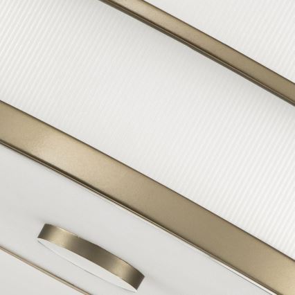Feiss - Plafoniera FUSION 3xE27/40W/230V finitura oro