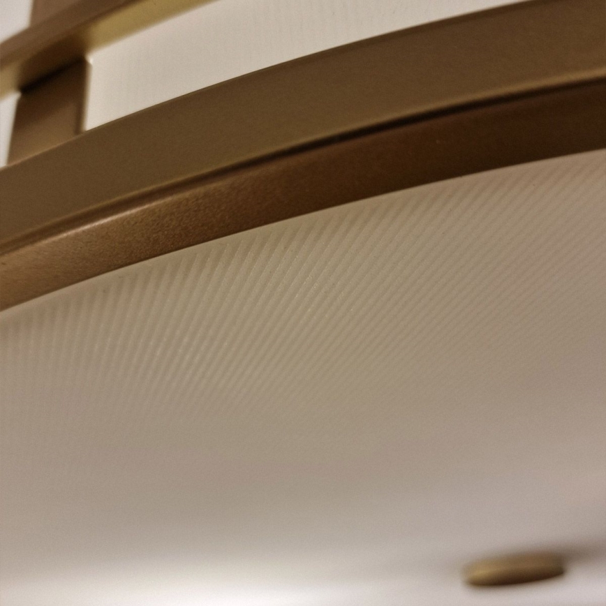 Feiss - Plafonnier FUSION 3xE27/40W/230V Ø 34,3 cm doré