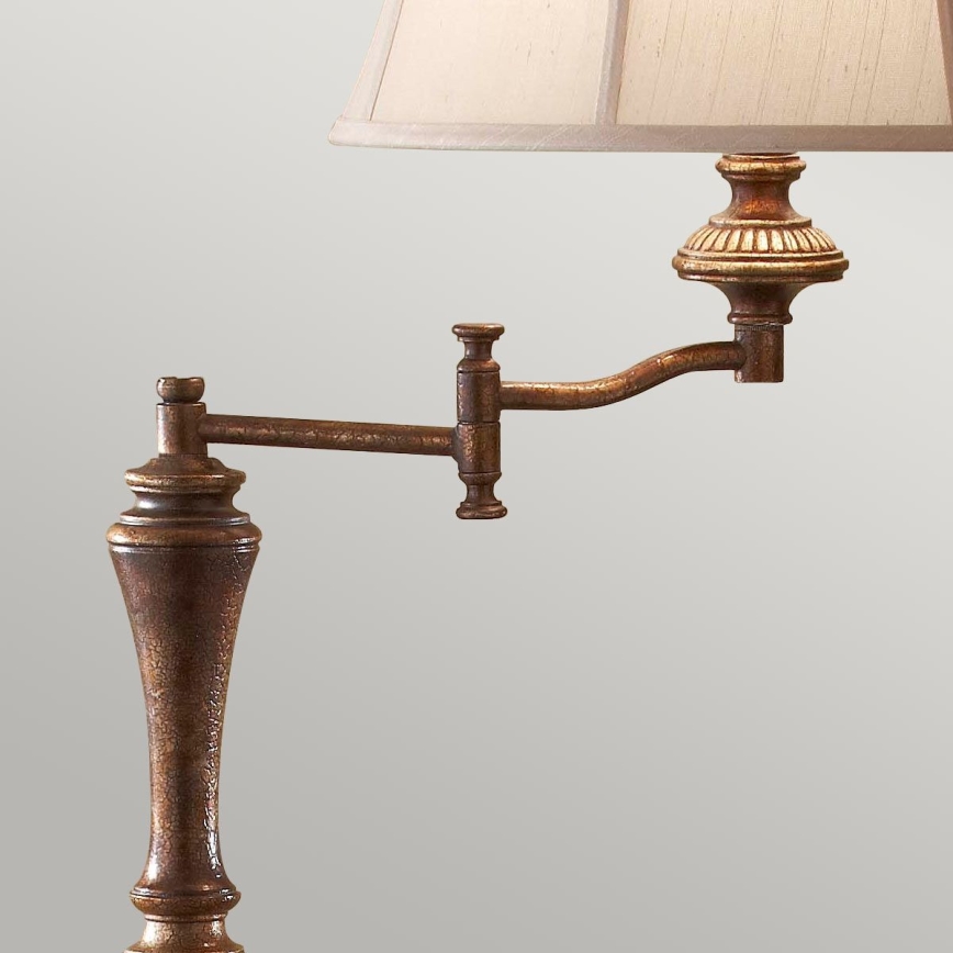 Feiss - Lampada con piedistallo GIBSON 1xE27/60W/230V