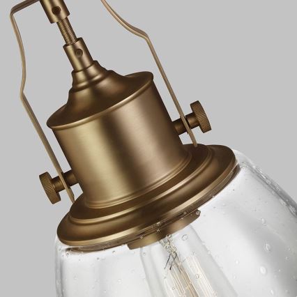 Feiss - Suspension-barre HOBSON 1xE27/60W/230V bronze