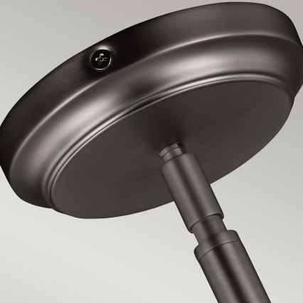 Feiss - Suspension-barre HOBSON 1xE27/60W/230V argent