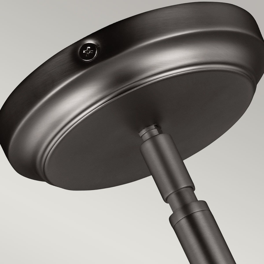 Feiss - Suspension-barre HOBSON 1xE27/60W/230V argent