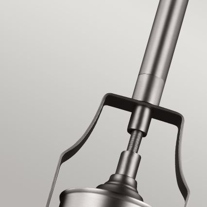 Feiss - Suspension-barre HOBSON 1xE27/60W/230V argent