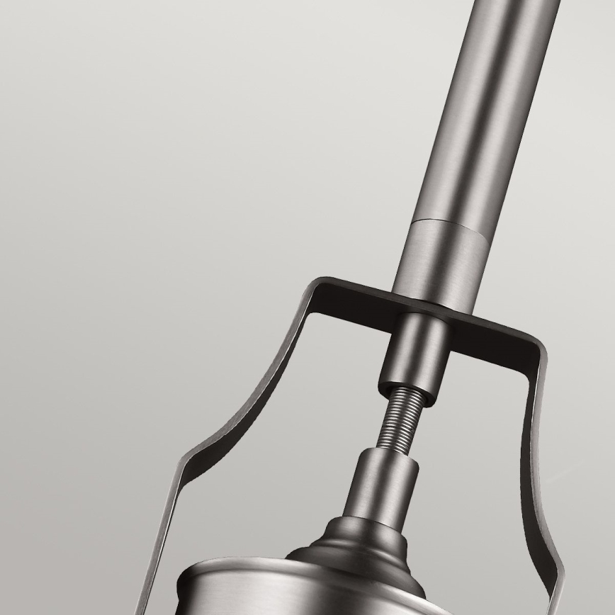 Feiss - Suspension-barre HOBSON 1xE27/60W/230V argent