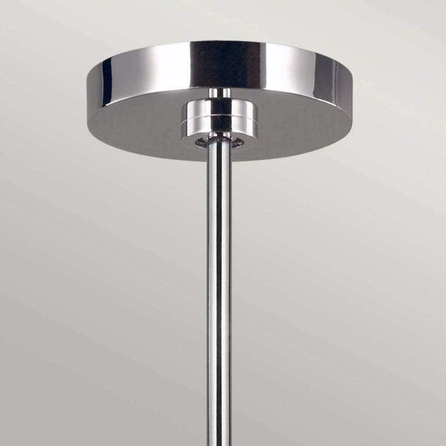 Feiss - Lampadario a sospensione con supporto rigido LED JAX 10xG9/3W/230V cromo lucido