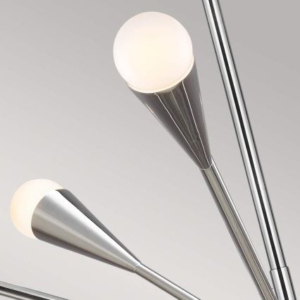 Feiss - LED-Deckenleuchte an Stange JAX 10xG9/3W/230V glänzendes Chrom