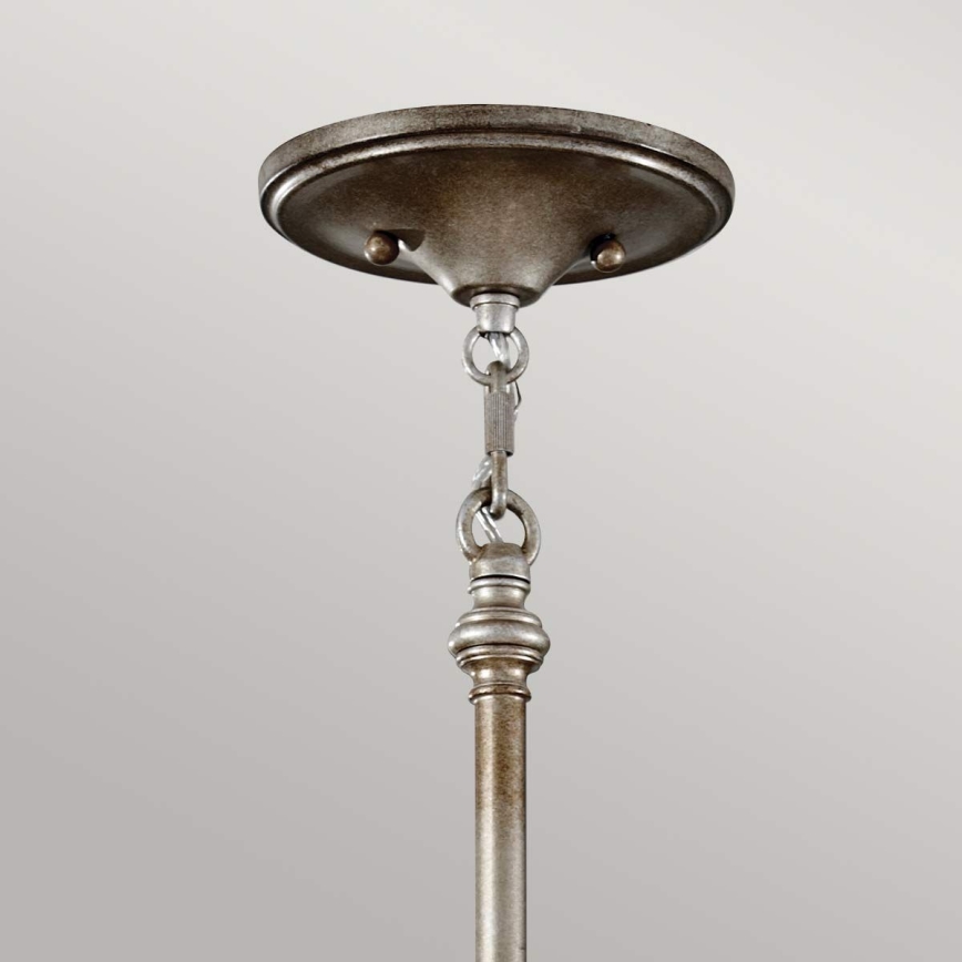 Feiss - Lampadario a sospensione con supporto rigido LUCIA 6xE27/60W/230V
