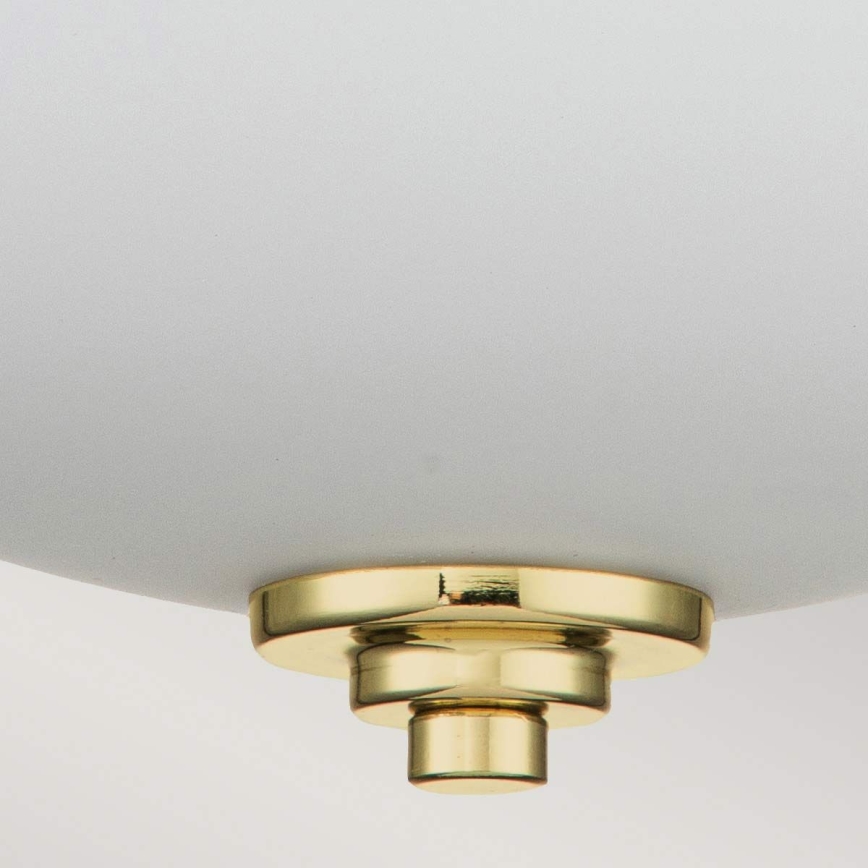 Feiss - Badezimmer-Deckenleuchte MALIBU 2xE27/60W/230V IP44 goldfarben
